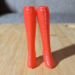 Red Doll Knee-High Boots